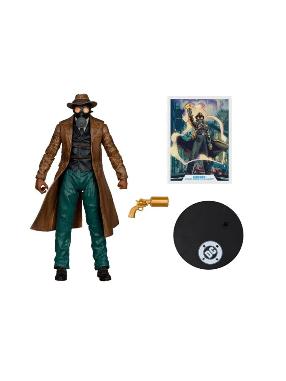 McFarlane DC Multiverse  Sandman (Wesley Dodds: The Sandman) (Gold Label) 15 cm